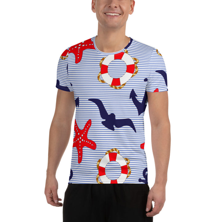 Men's All Over Print T-shirt--MAT06