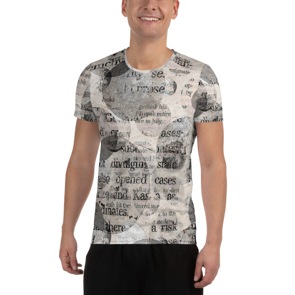 Men's All Over Print T-shirt--MAT012