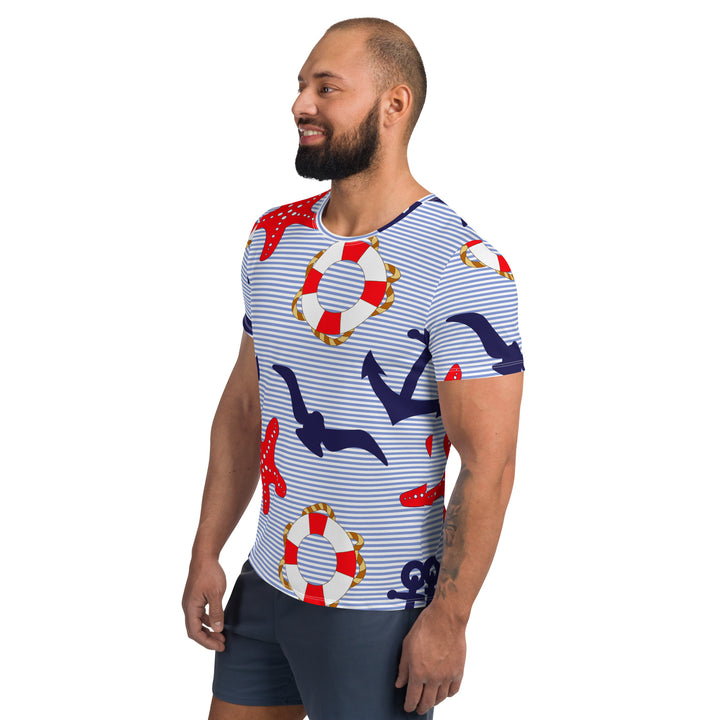 Men's All Over Print T-shirt--MAT06