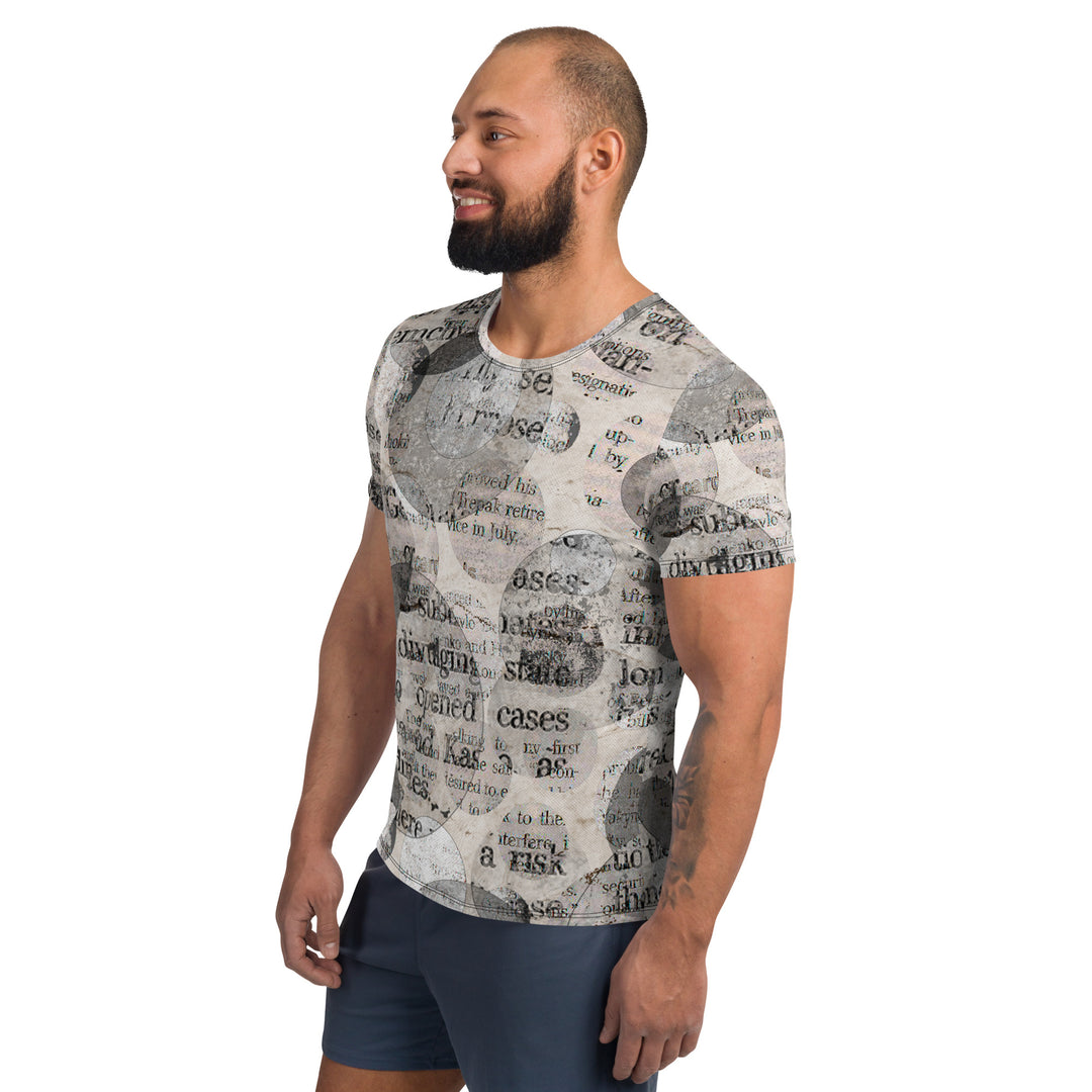 Men's All Over Print T-shirt--MAT012