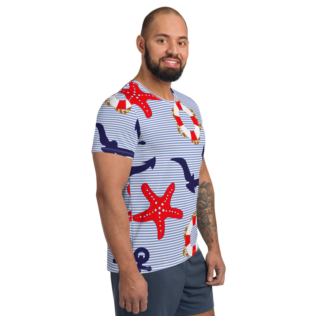 Men's All Over Print T-shirt--MAT06