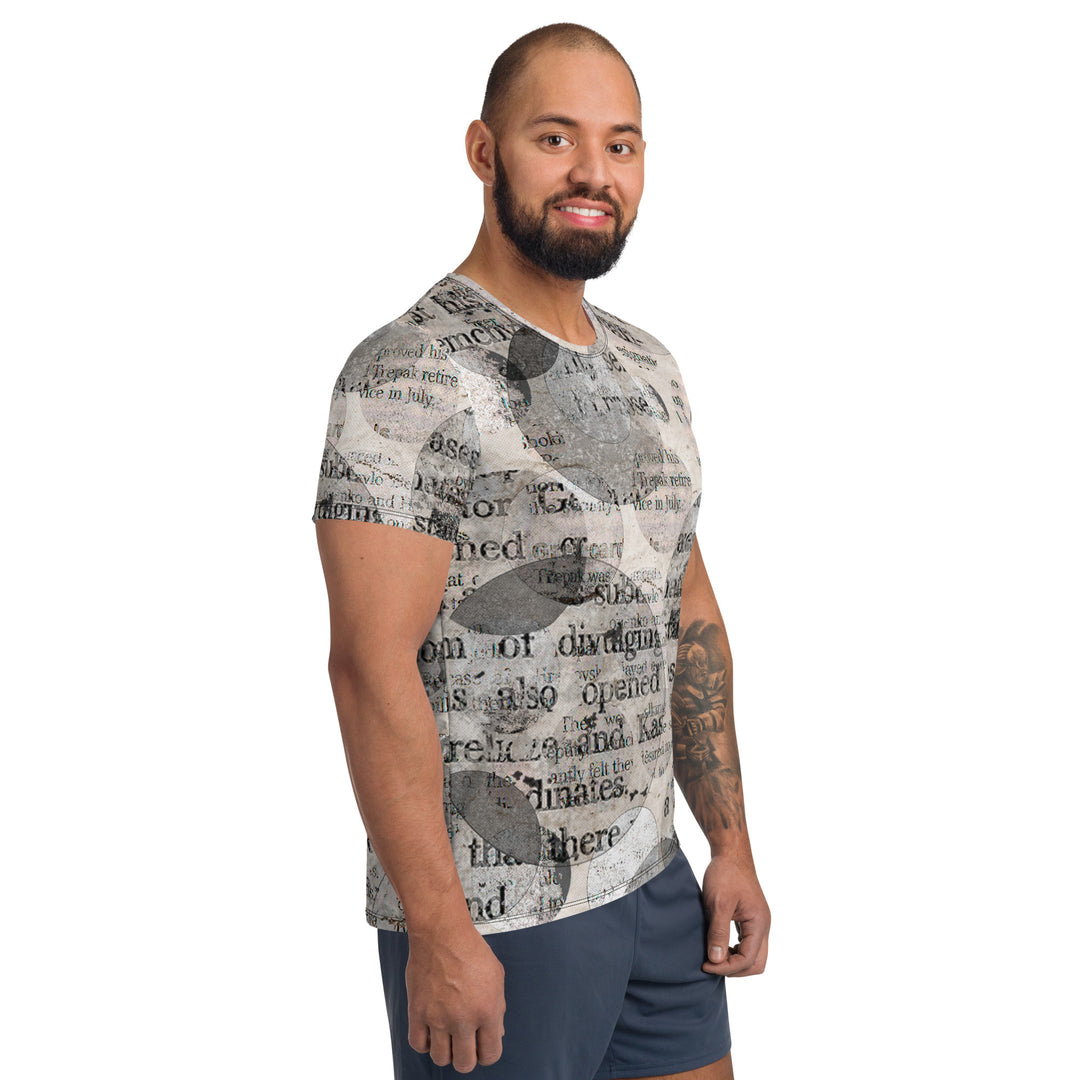 Men's All Over Print T-shirt--MAT012