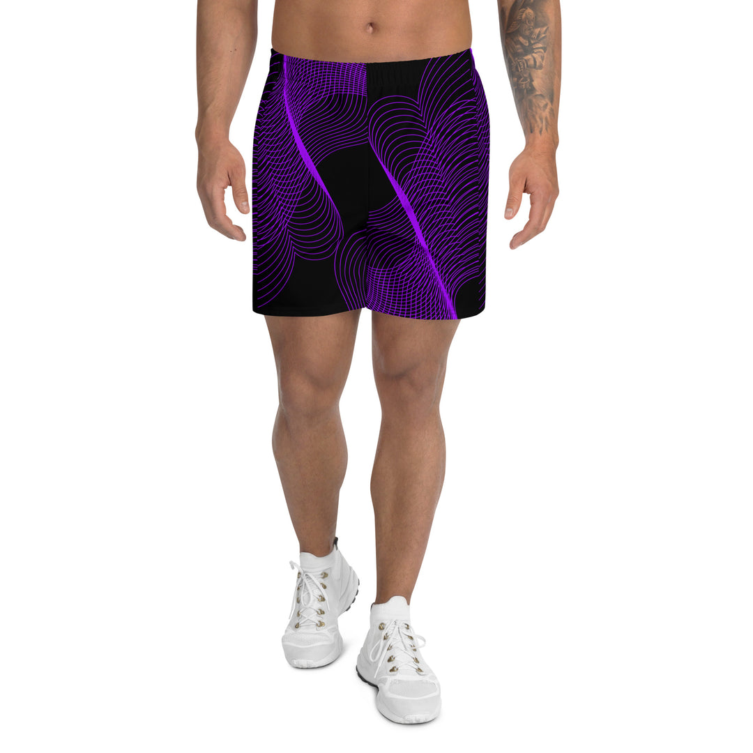 Unisex Athletic Long Shorts 2XS-6XL--MLS057