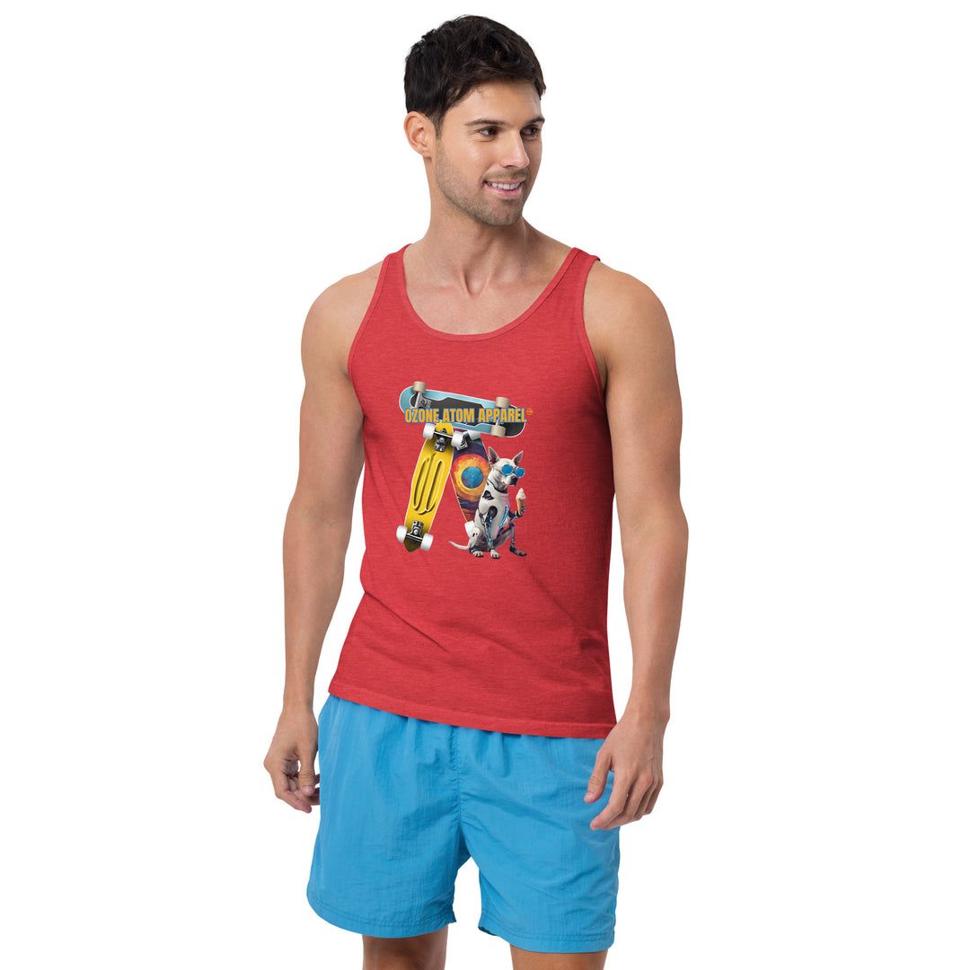 Men's modern design Tank Top 10 colors--MTT077