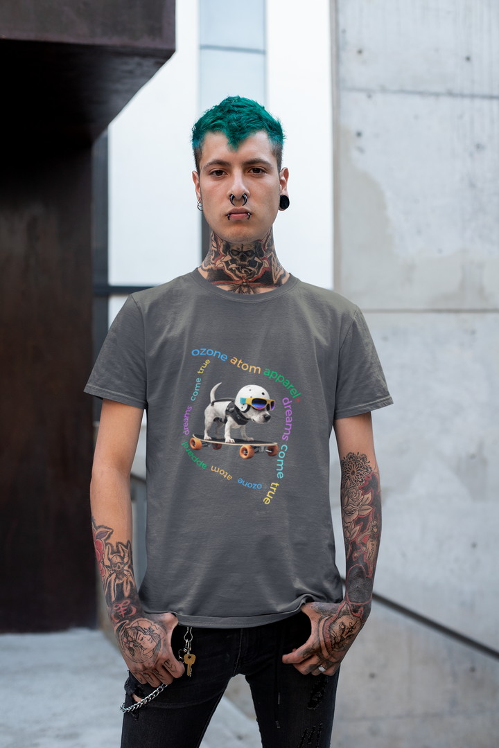 ユニセックスTシャツ モダンデザイン レギュラーフィット 13色 XS-5XL--MRT059