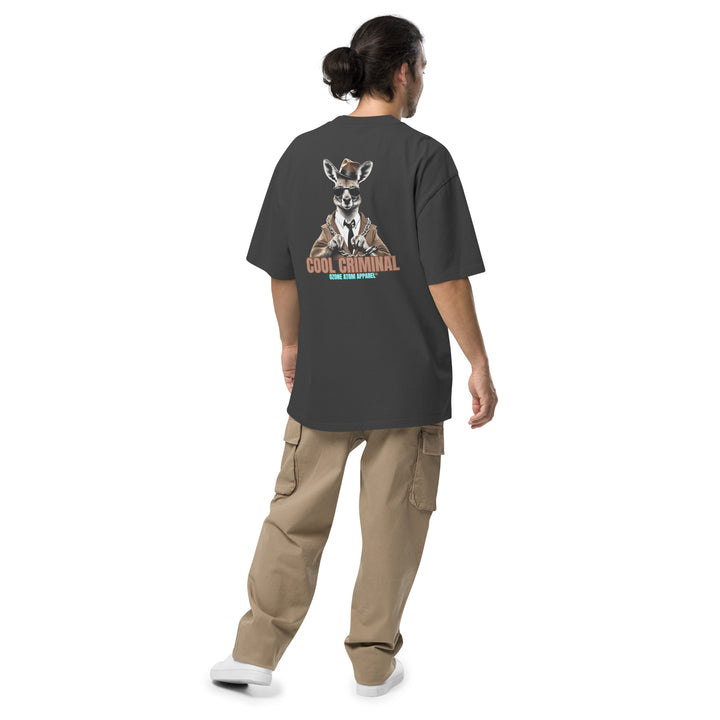ユニセックス オーバーサイズ フェードTシャツ バックプリント 4色展開 - MBT033