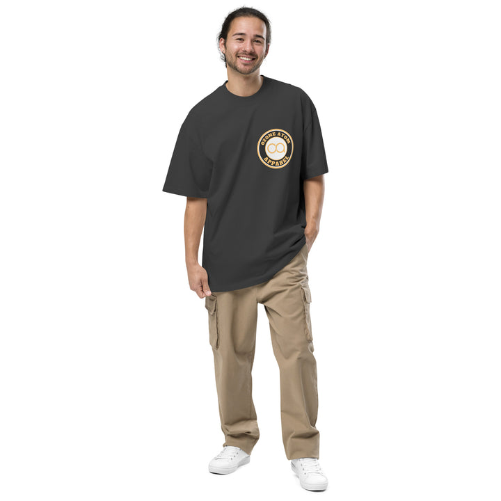 ユニセックス オーバーサイズ フェードTシャツ バックプリント 4色展開 - MBT033