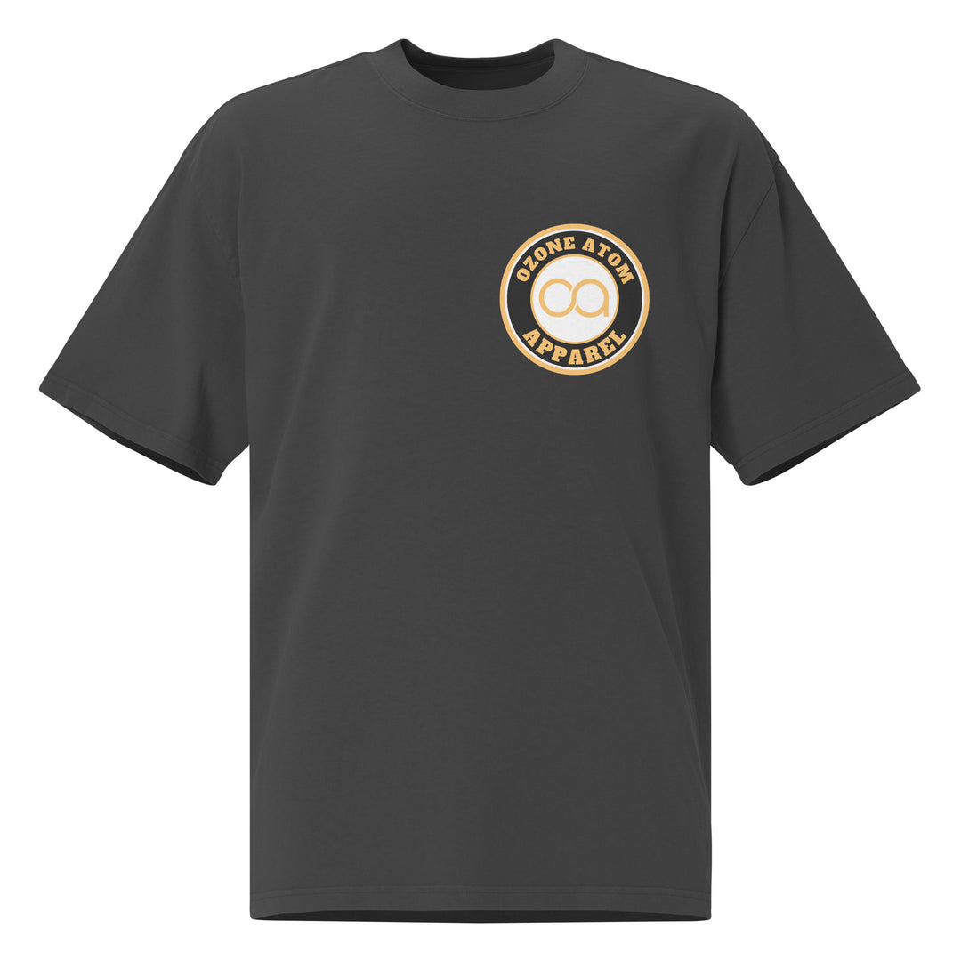 ユニセックス オーバーサイズ フェードTシャツ バックプリント 4色展開 - MBT033