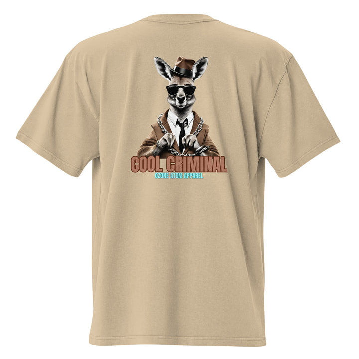 ユニセックス オーバーサイズ フェードTシャツ バックプリント 4色展開 - MBT033