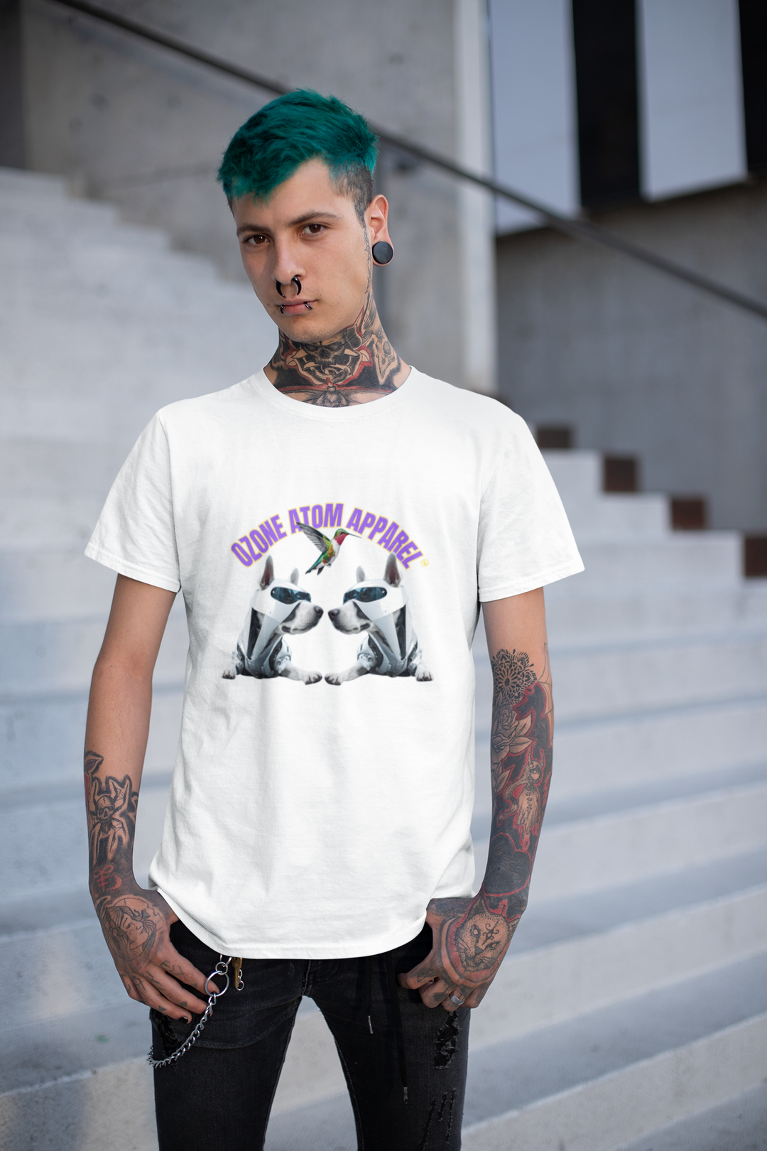 ユニセックスTシャツ モダンデザイン レギュラーフィット 13色 XS-5XL--MRT082