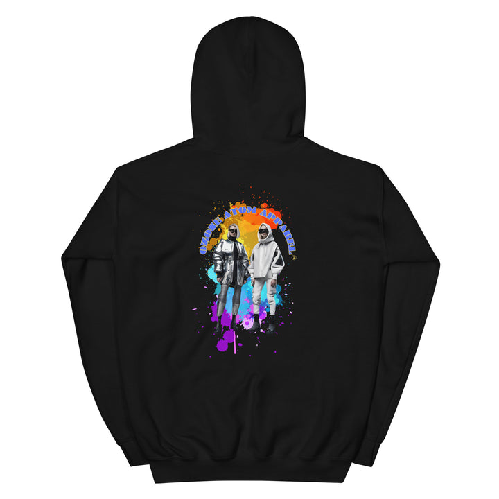 Unisex hoodie with back print regular fit 14 colors XS-5XL--MBH060