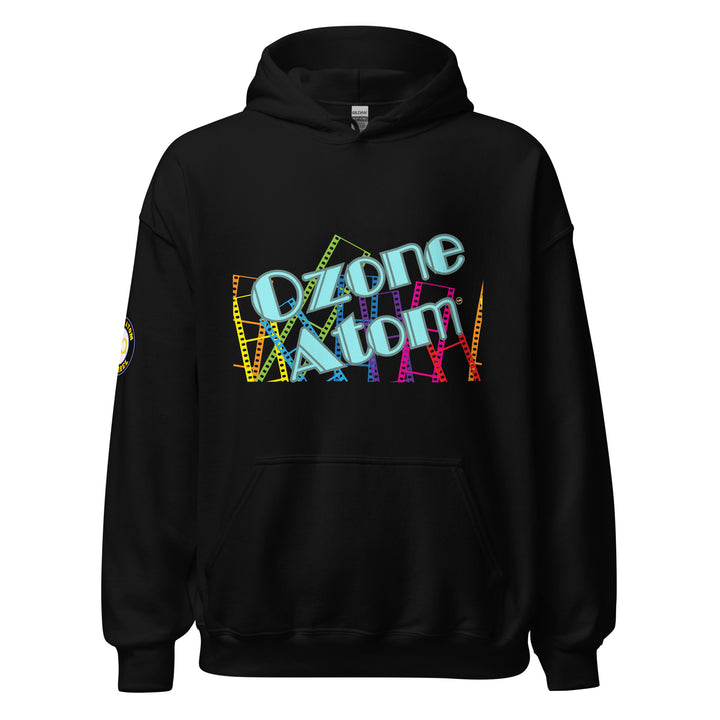 ユニセックス 袖ロゴ入りパーカー レギュラーフィット 14色 XS-5XL--MFH043