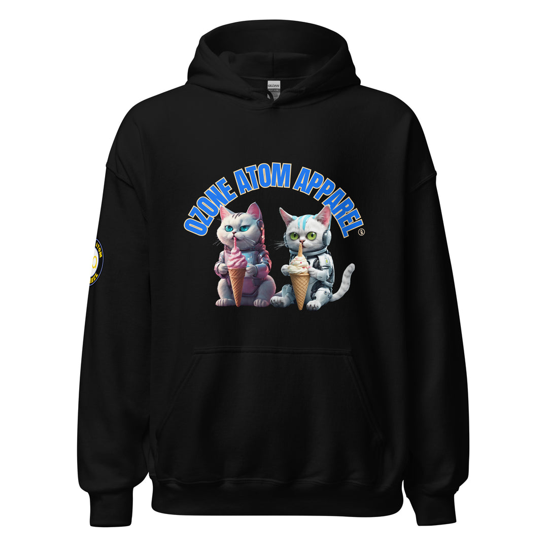 ユニセックス 袖ロゴ入りパーカー レギュラーフィット 14色 XS-5XL--MFH062