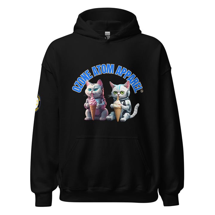 ユニセックス 袖ロゴ入りパーカー レギュラーフィット 14色 XS-5XL--MFH062