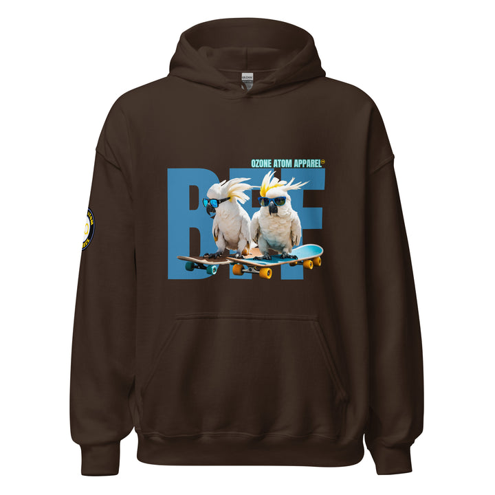 ユニセックス 袖ロゴ入りパーカー レギュラーフィット 14色 XS-5XL--MFH038