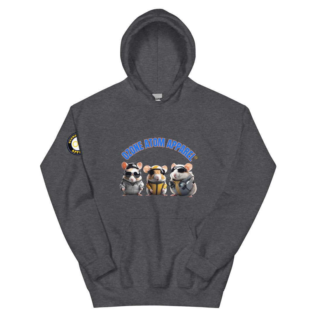 ユニセックス 袖ロゴ入りパーカー レギュラーフィット 14色 XS-5XL--MFH056