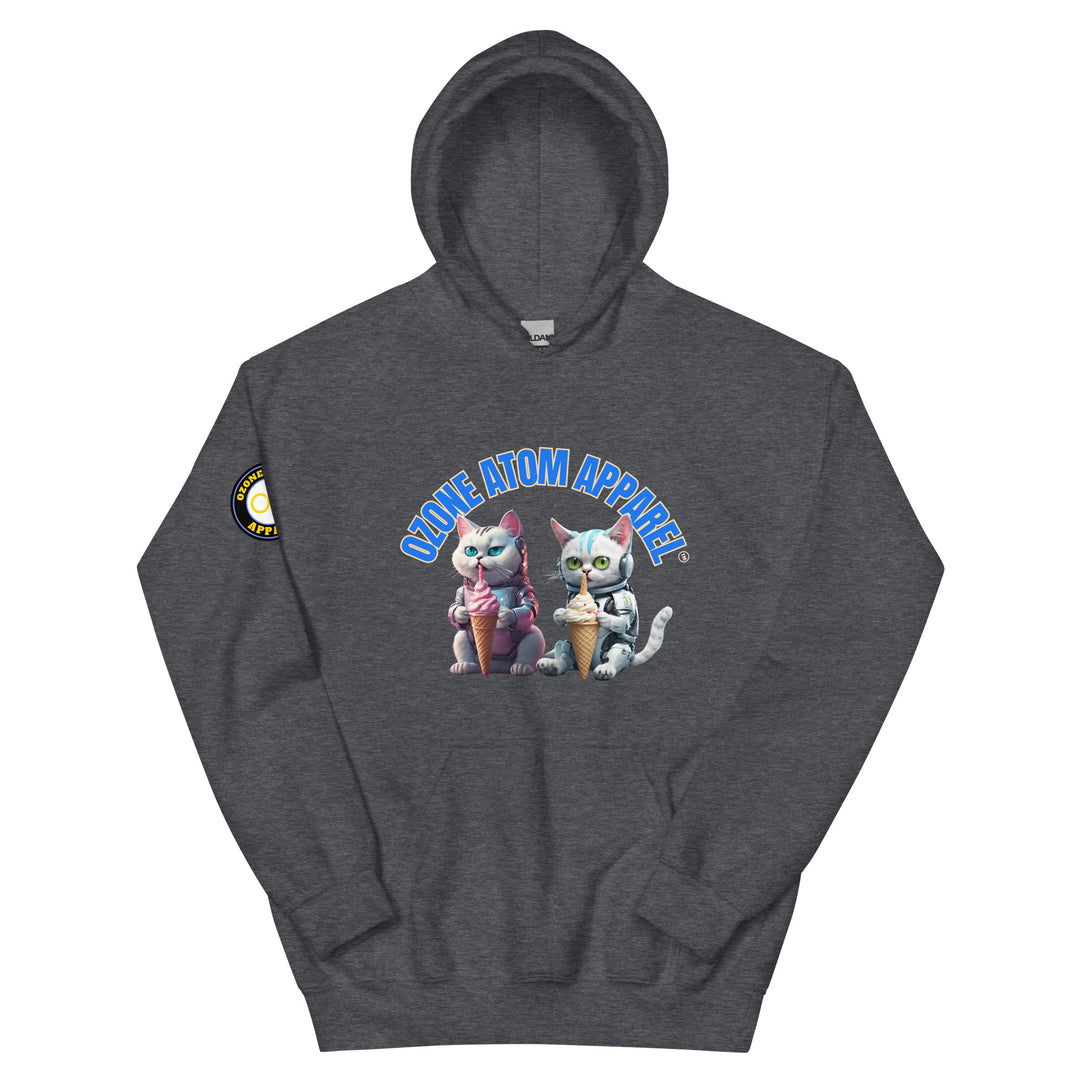 ユニセックス 袖ロゴ入りパーカー レギュラーフィット 14色 XS-5XL--MFH062
