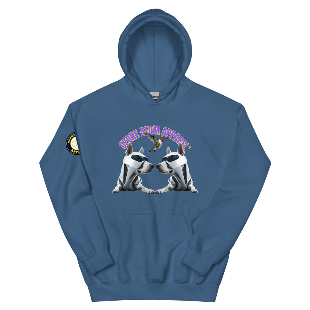 ユニセックス 袖ロゴ入りパーカー レギュラーフィット 14色 XS-5XL--MFH054