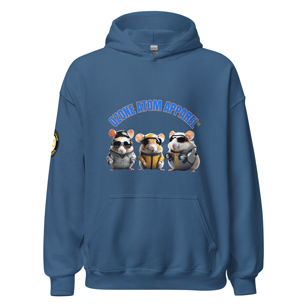 ユニセックス 袖ロゴ入りパーカー レギュラーフィット 14色 XS-5XL--MFH056