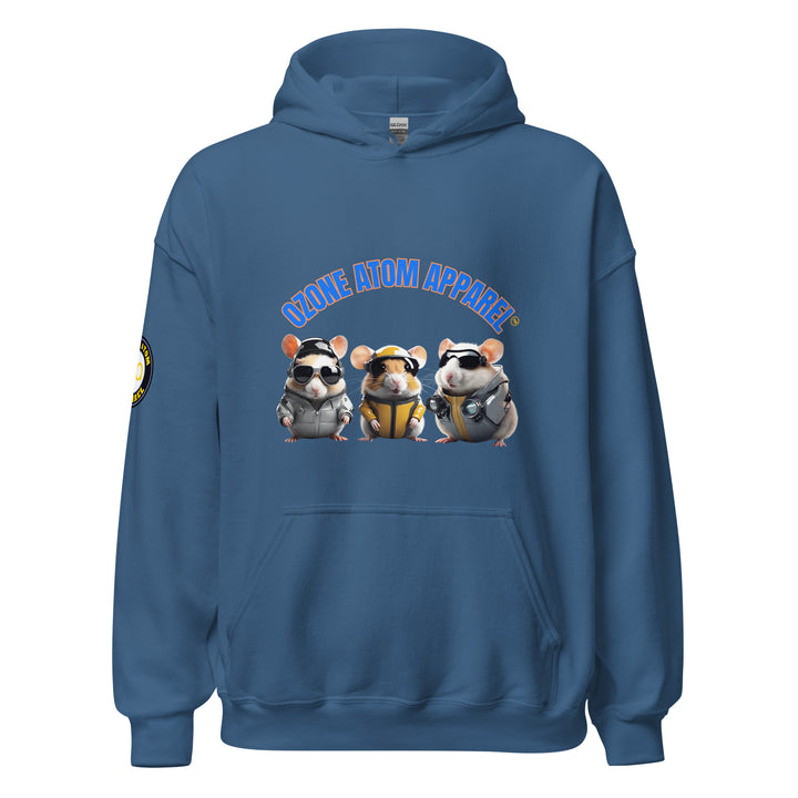 ユニセックス 袖ロゴ入りパーカー レギュラーフィット 14色 XS-5XL--MFH056