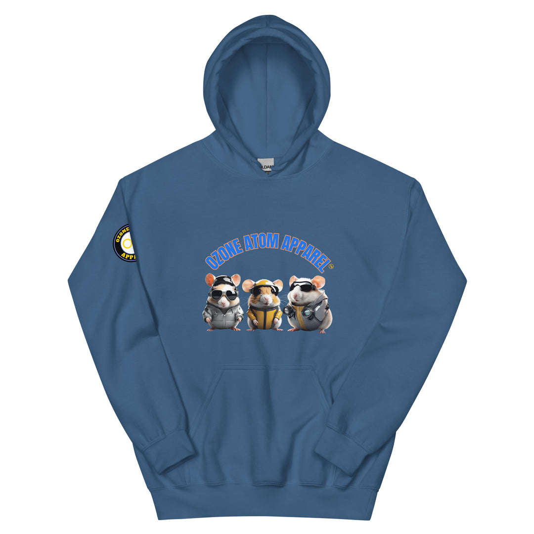 ユニセックス 袖ロゴ入りパーカー レギュラーフィット 14色 XS-5XL--MFH056