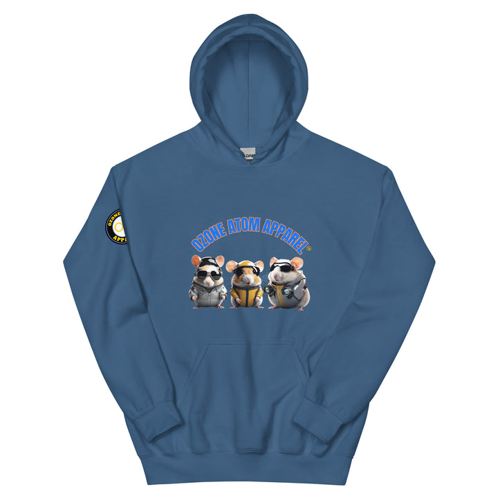 ユニセックス 袖ロゴ入りパーカー レギュラーフィット 14色 XS-5XL--MFH056
