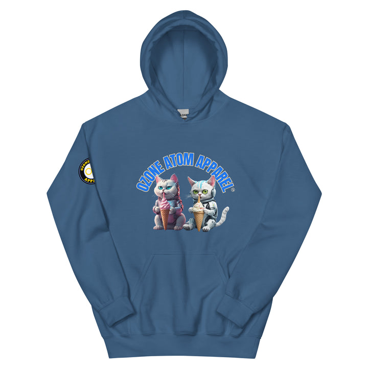 ユニセックス 袖ロゴ入りパーカー レギュラーフィット 14色 XS-5XL--MFH062