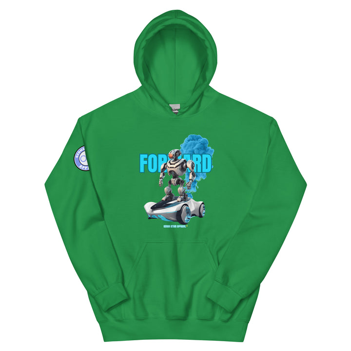 ユニセックス 袖ロゴ入りパーカー レギュラーフィット 14色 XS-5XL--MFH015