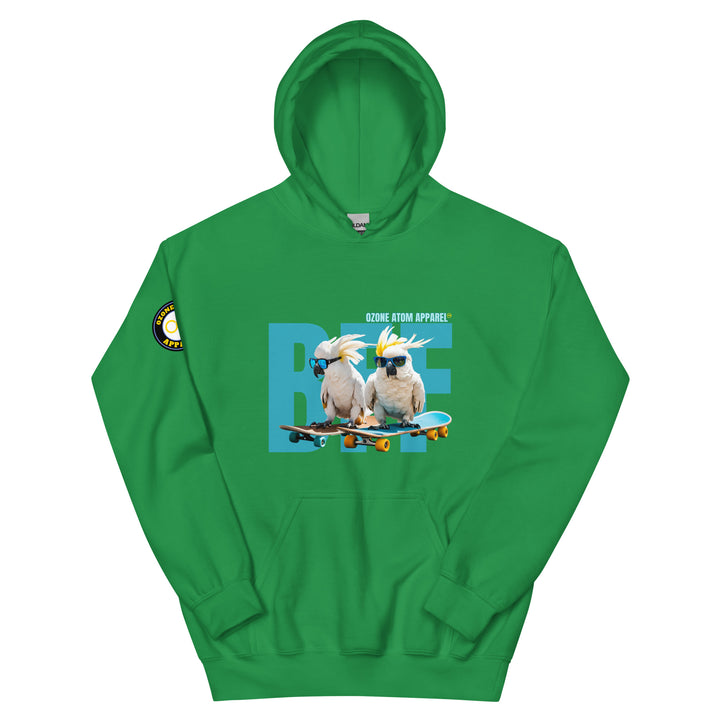 ユニセックス 袖ロゴ入りパーカー レギュラーフィット 14色 XS-5XL--MFH038