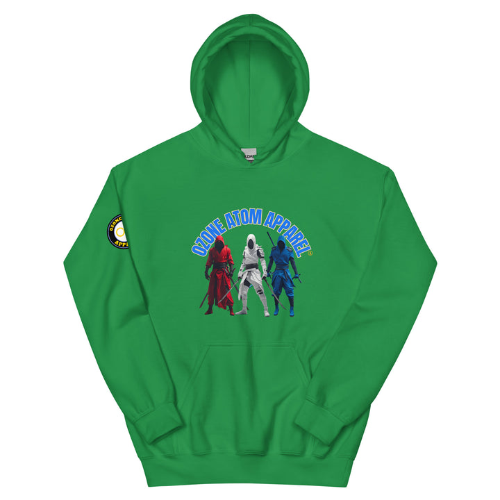 ユニセックス 袖ロゴ入りパーカー レギュラーフィット 14色 XS-5XL--MFH055