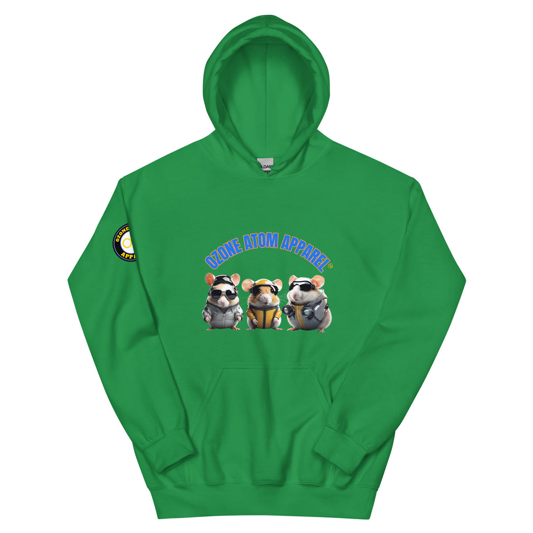 ユニセックス 袖ロゴ入りパーカー レギュラーフィット 14色 XS-5XL--MFH056