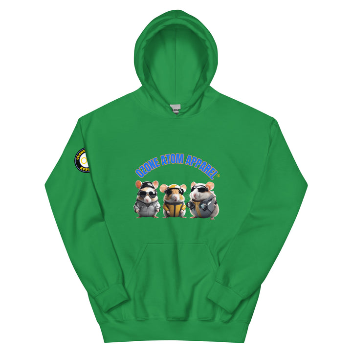 ユニセックス 袖ロゴ入りパーカー レギュラーフィット 14色 XS-5XL--MFH056