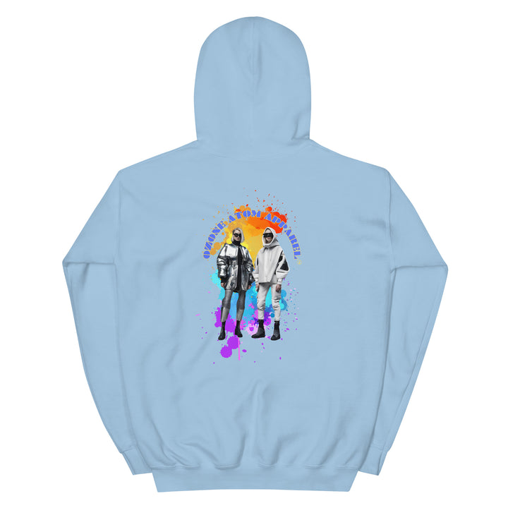 Unisex hoodie with back print regular fit 14 colors XS-5XL--MBH060