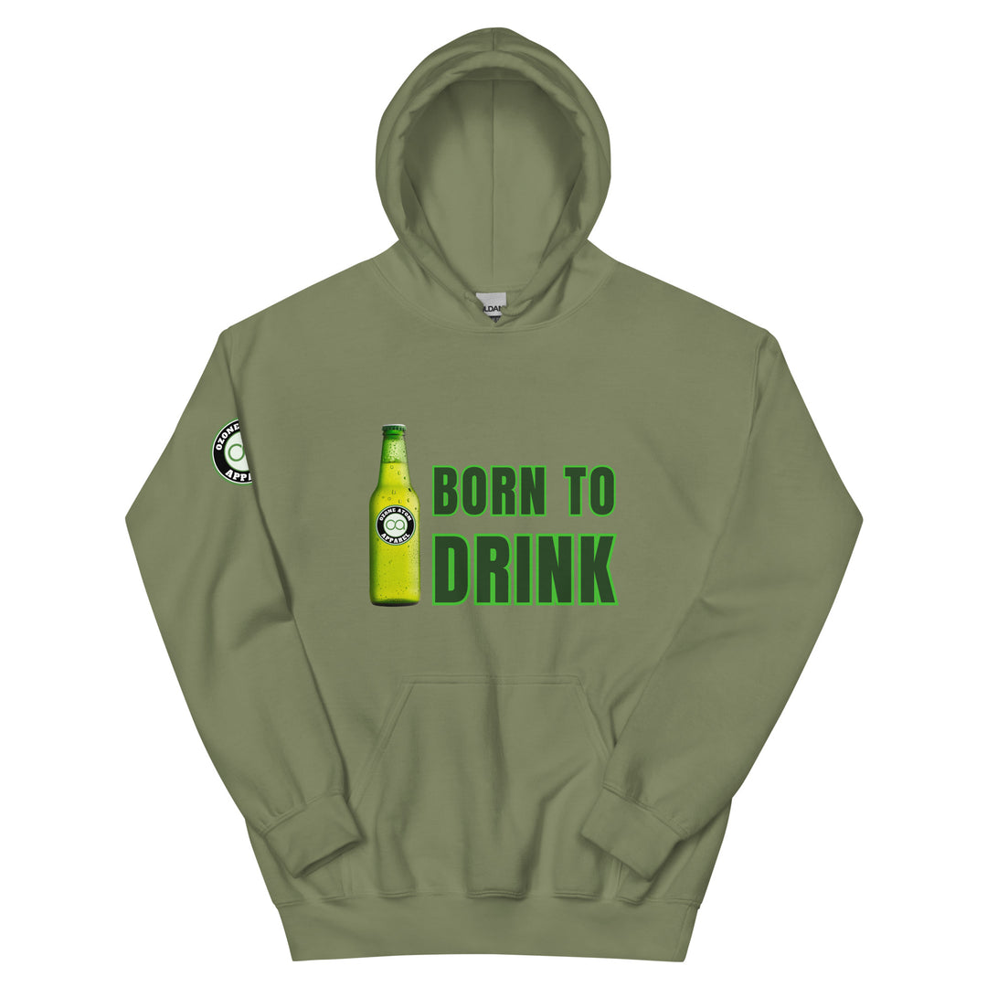 ユニセックス 袖ロゴ入りパーカー レギュラーフィット 14色 XS-5XL--MFH01