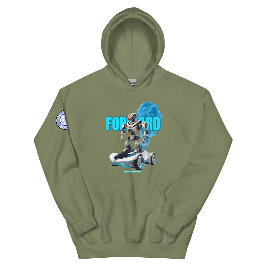 ユニセックス 袖ロゴ入りパーカー レギュラーフィット 14色 XS-5XL--MFH015