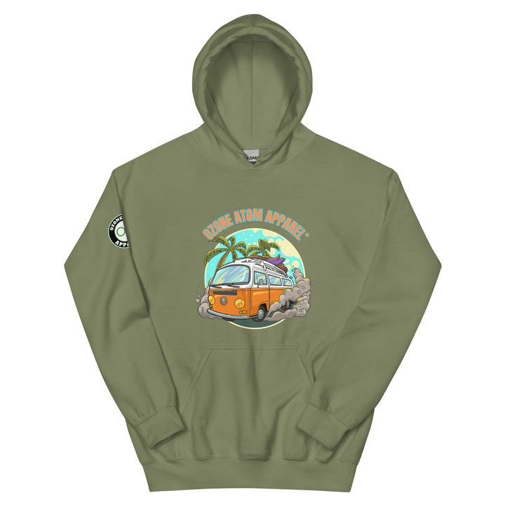 ユニセックス 袖ロゴ入りパーカー レギュラーフィット 14色 XS-5XL--MFH042