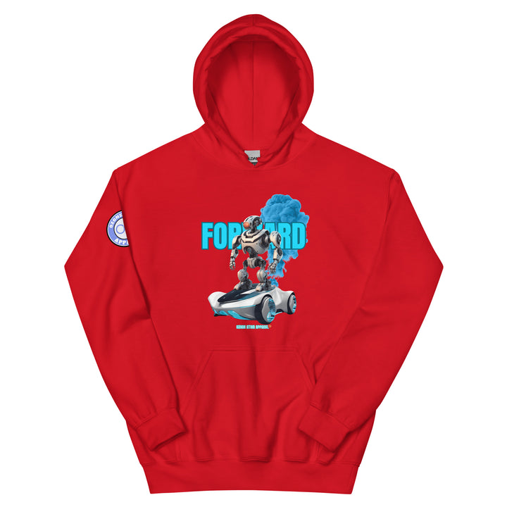 ユニセックス 袖ロゴ入りパーカー レギュラーフィット 14色 XS-5XL--MFH015