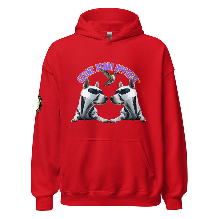 ユニセックス 袖ロゴ入りパーカー レギュラーフィット 14色 XS-5XL--MFH054