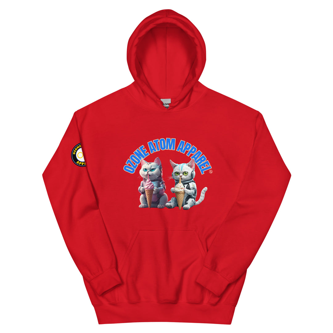 ユニセックス 袖ロゴ入りパーカー レギュラーフィット 14色 XS-5XL--MFH062