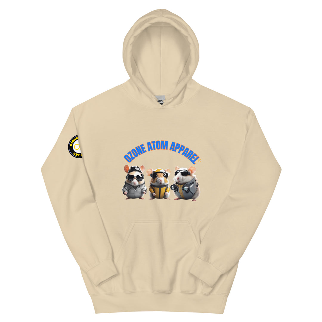 ユニセックス 袖ロゴ入りパーカー レギュラーフィット 14色 XS-5XL--MFH056