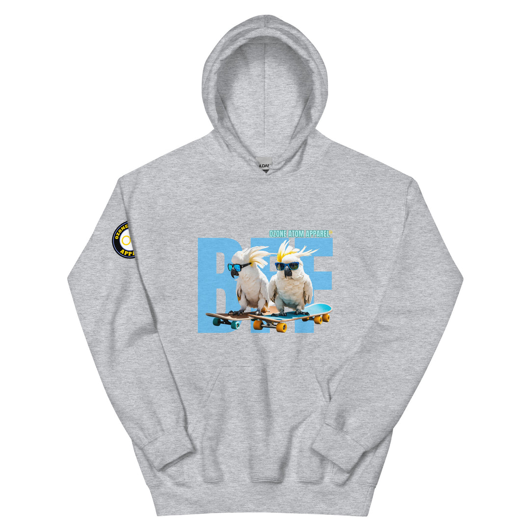 ユニセックス 袖ロゴ入りパーカー レギュラーフィット 14色 XS-5XL--MFH038