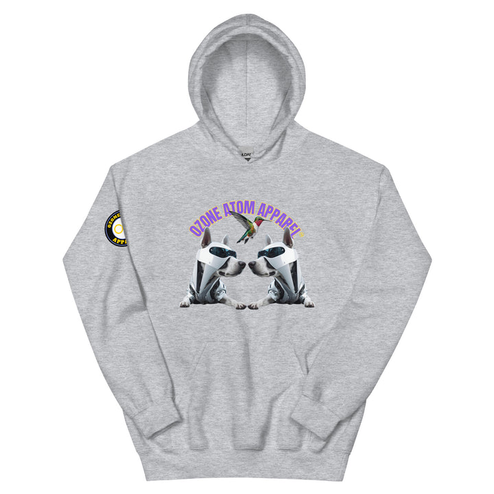 ユニセックス 袖ロゴ入りパーカー レギュラーフィット 14色 XS-5XL--MFH054