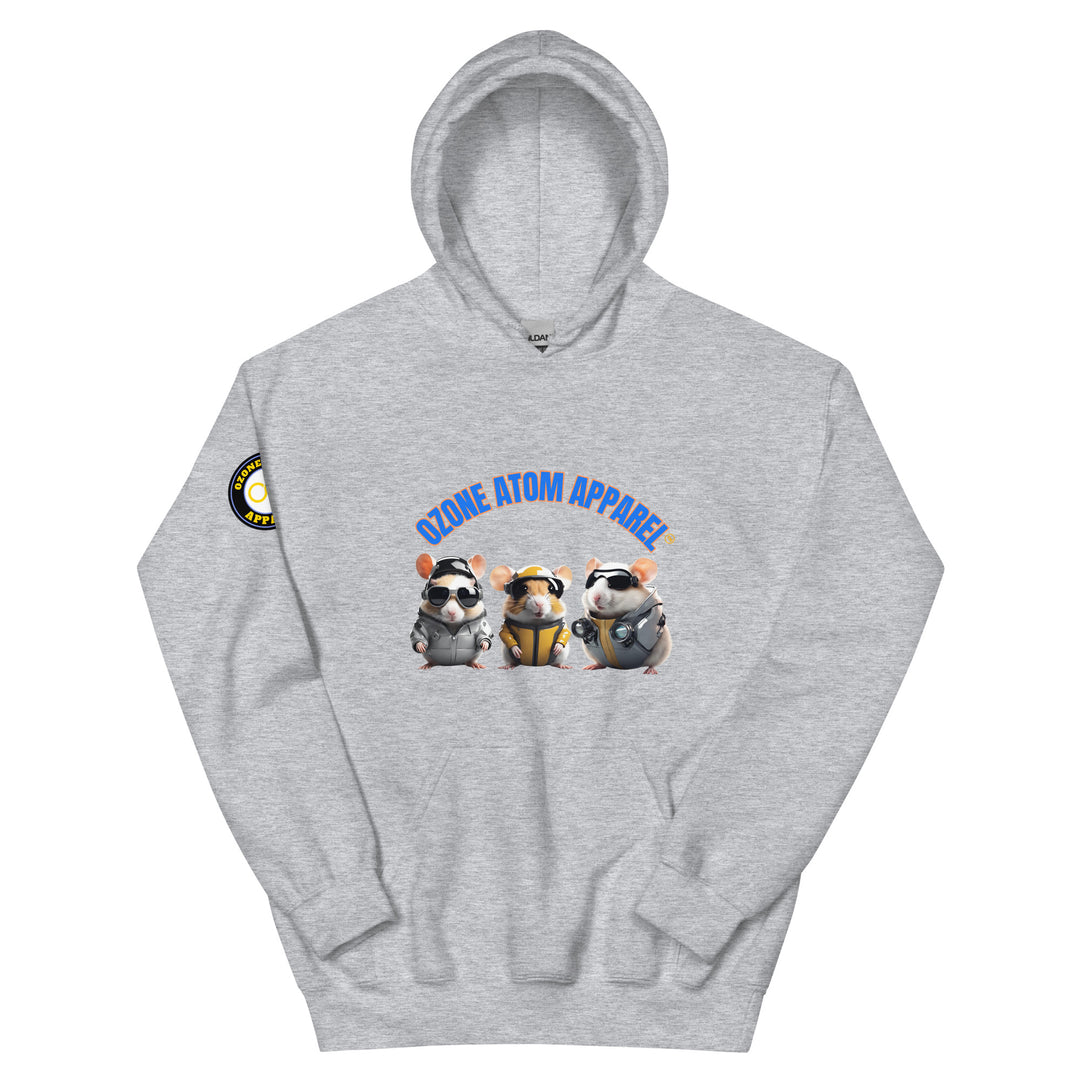 ユニセックス 袖ロゴ入りパーカー レギュラーフィット 14色 XS-5XL--MFH056