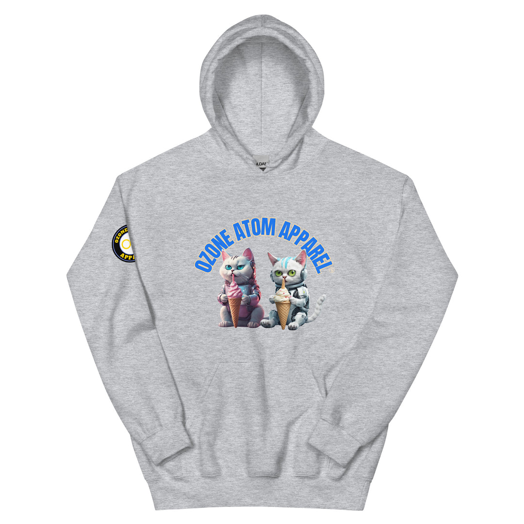 ユニセックス 袖ロゴ入りパーカー レギュラーフィット 14色 XS-5XL--MFH062