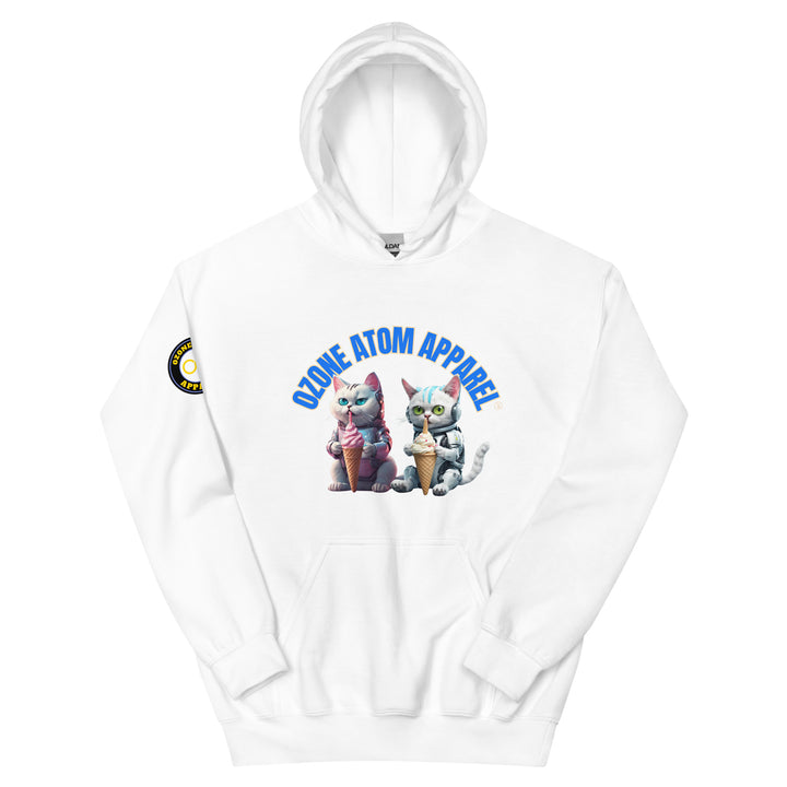 ユニセックス 袖ロゴ入りパーカー レギュラーフィット 14色 XS-5XL--MFH062