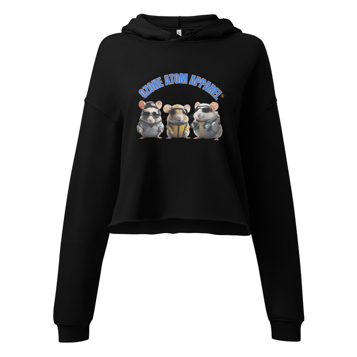 レディース クロップ パーカー 4色 S-2XL--WCH053