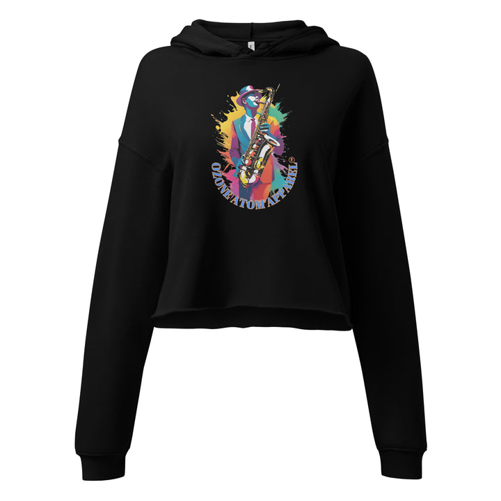 レディース クロップ パーカー 4色 S-2XL--WCH037