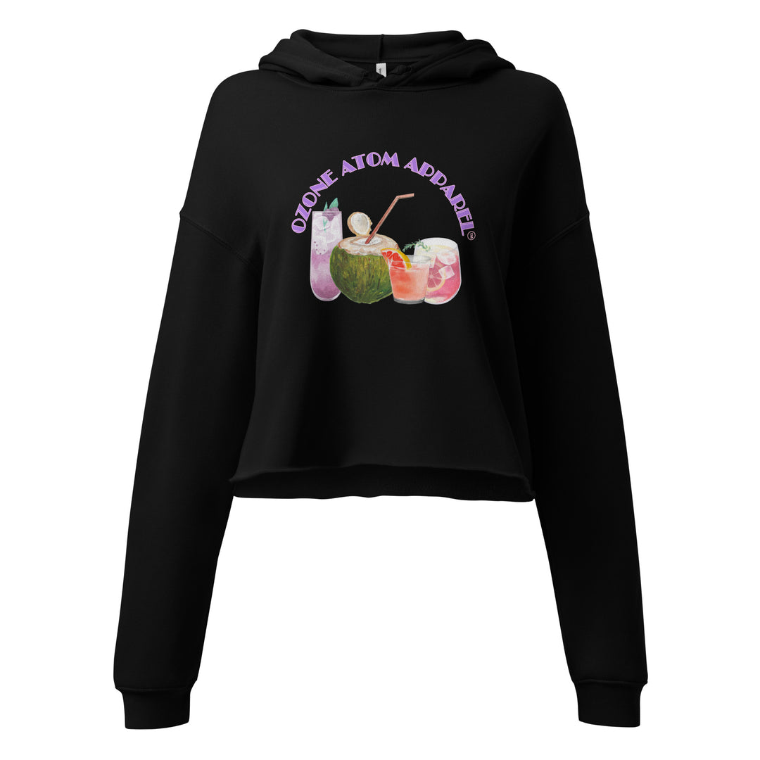 レディース クロップ パーカー 4色 S-2XL--WCH036