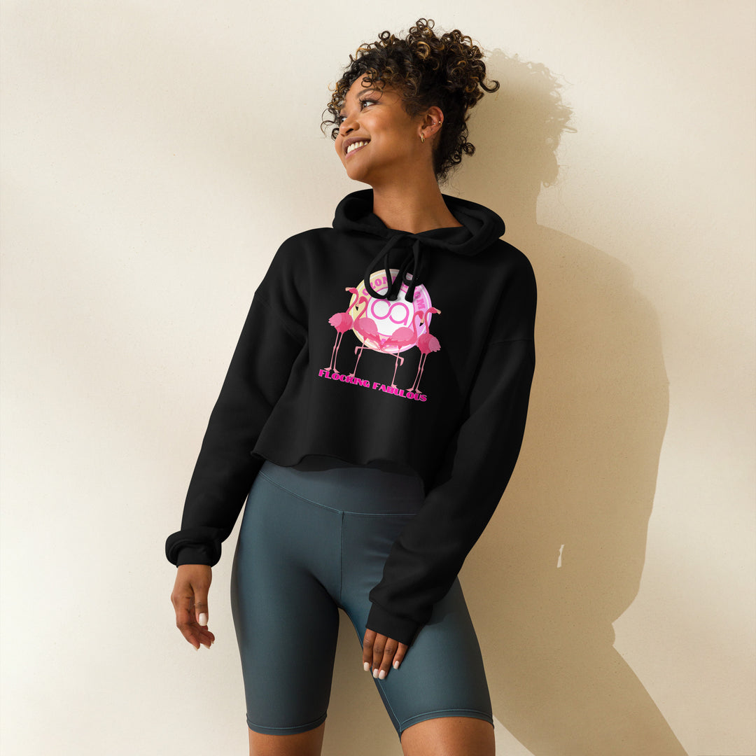 レディース クロップ パーカー 4色 S-2XL--WCH09