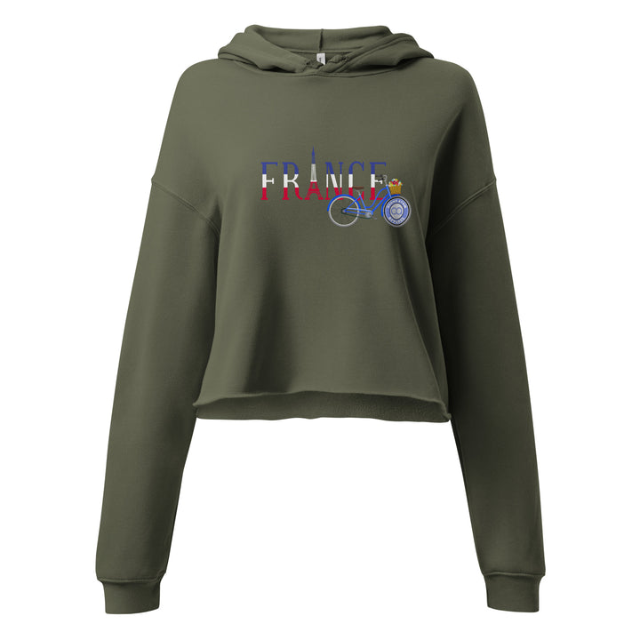 レディース クロップ パーカー 4色 S-2XL--WCH049